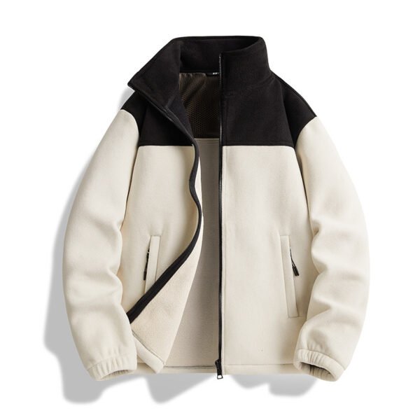 Polar Fleece Fleece-lined Thickened Coat - Image 9