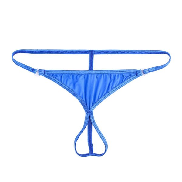 Hollow Out See Through Breathable Men's Sexy Underwear Ice Silk - Image 2