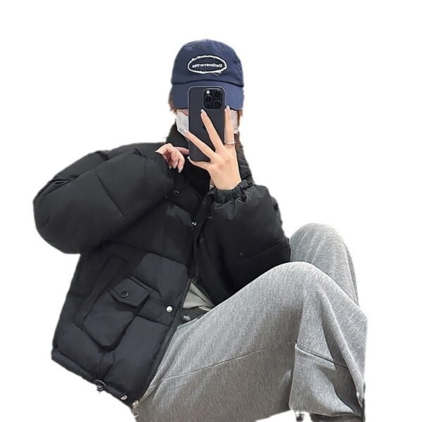 Cotton-padded Short coat - Image 5