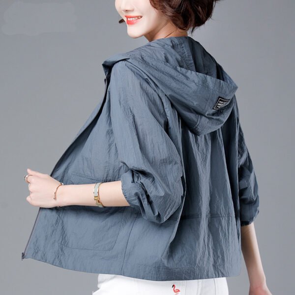 Mom Wear Top Plus Size Long Sleeve Sun Protection Coat - Image 4