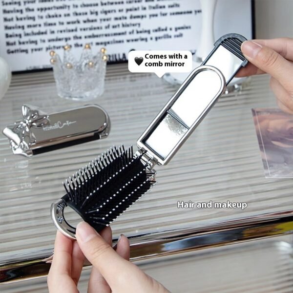 Portable Folding Mini Massage Cushion Comb - Image 5