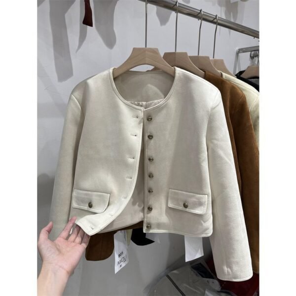 Outerwear Fashion Jacket Leather Coat - Image 6