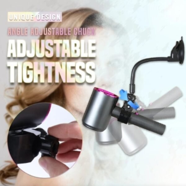 Punch-free Bathroom Hair Dryer Bracket Suction Cup - Image 7