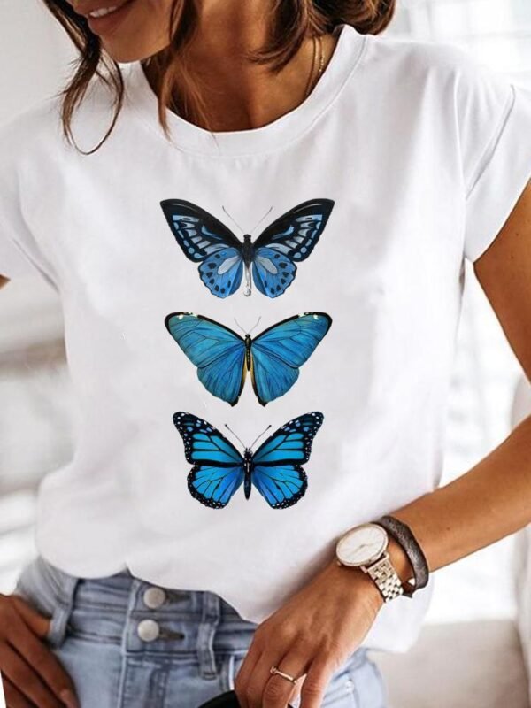 T-shirt AliExpress Amazon Independent Station Women's Short Sleeve - Image 5