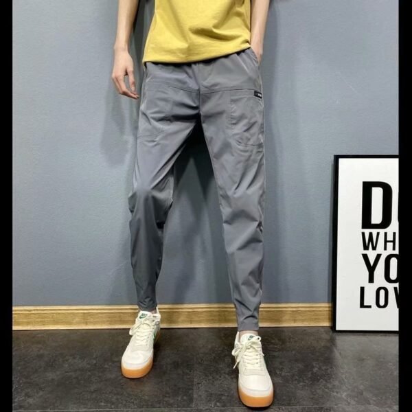Casual Slim-fitting Fashion Brand Drawstring Jogger Pants - Image 2