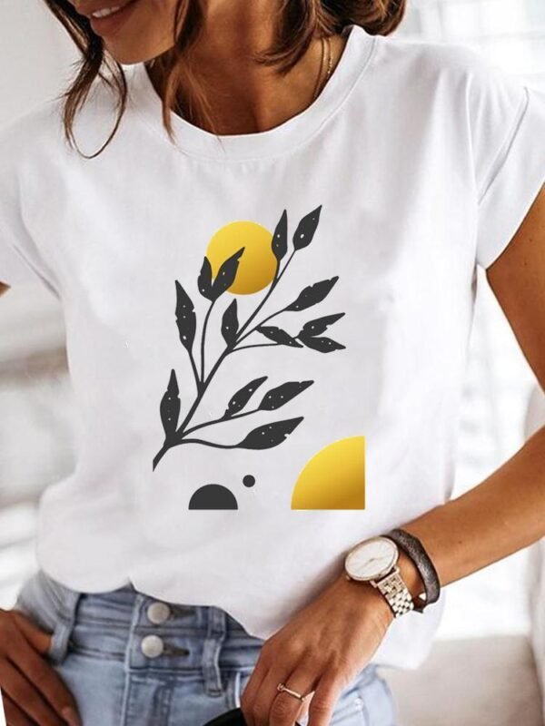 T-shirt AliExpress Amazon Independent Station Women's Short Sleeve - Image 9