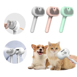 Self-Cleaning Pet Comb & Hair Remover for Dogs