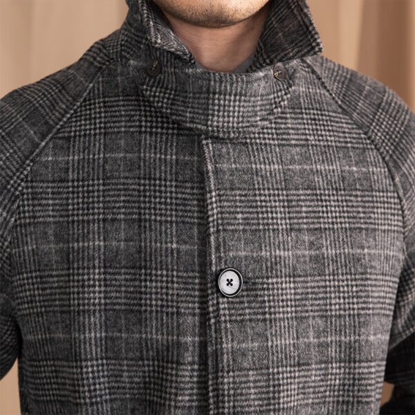 Men's Wool Warm Mid-length Coat - Image 4