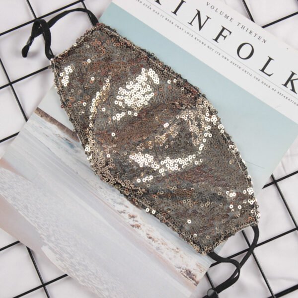 Sequin Fashion Dustproof Personalized Decorative Mask - Image 5