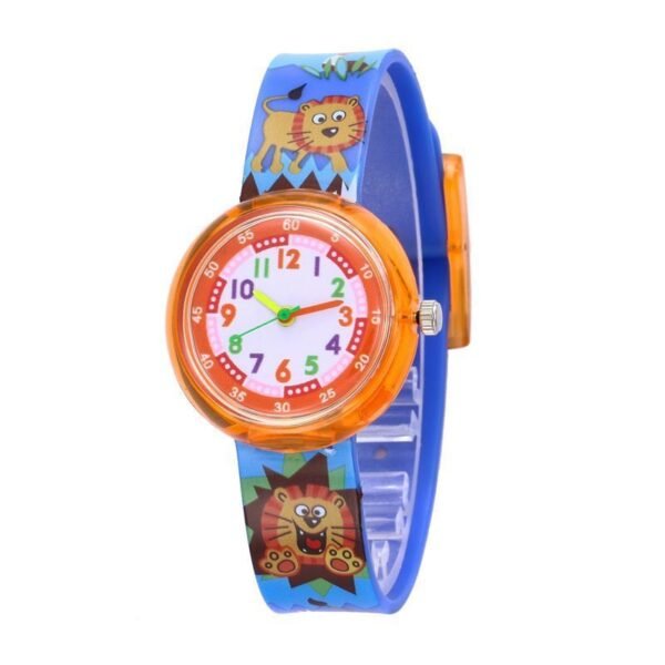 Children's Silicone Cartoon Transparent Cute Fashion Watch - Image 10