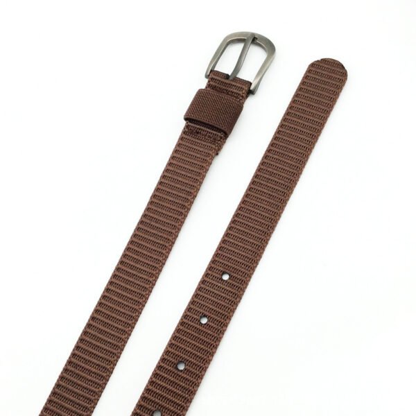 Outdoor Female Nylon Waistband Alloy Pin Buckle Belt - Image 9