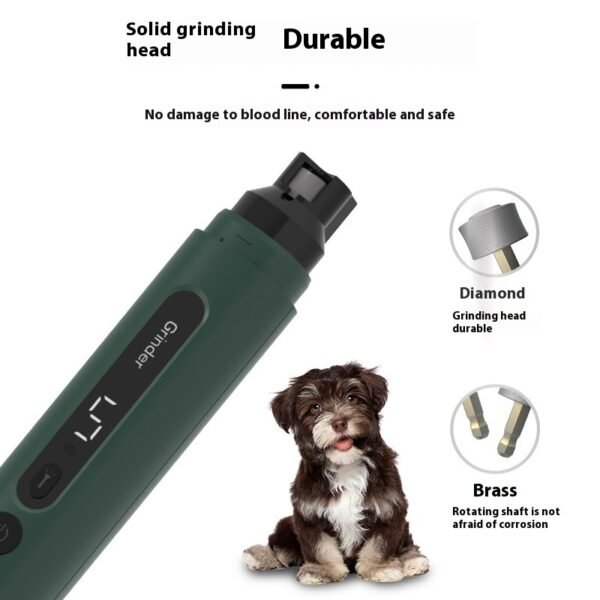 Electric Dog Nail Grinder & Pet Nail Trimmer - Image 4