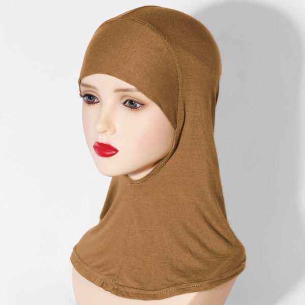 Multi-Color Breathable Neck High Elastic Base Cap Cover Turban - Image 8