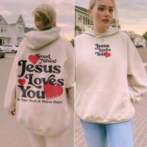 Women's Drop-shoulder Sleeve Thread Sweater Hoodie