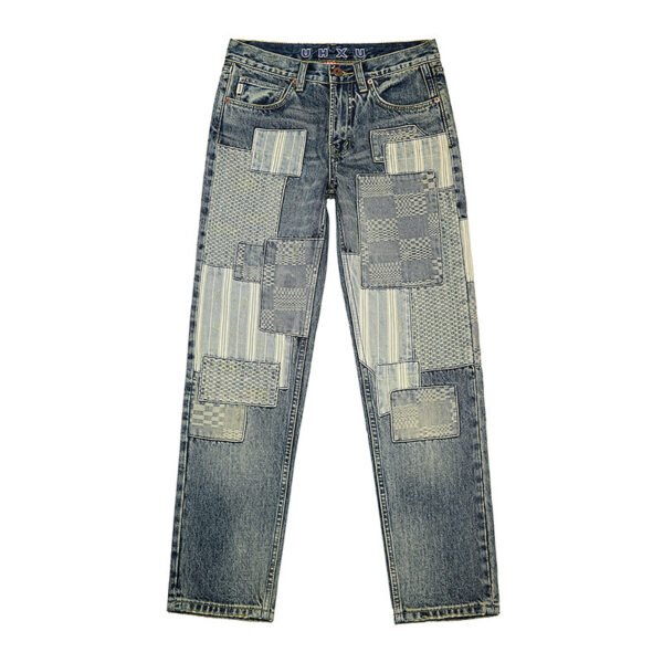 Fashion Men's Simple Youth Beggar Jeans - Image 5