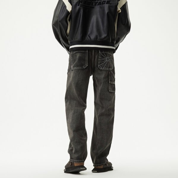Fashion Personality Men's Simple Straight Jeans - Image 2