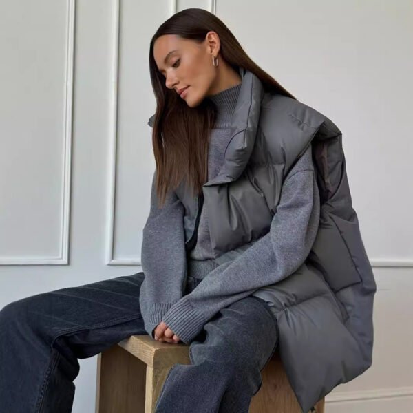 Cotton Vest Coat European And American Autumn And Winter - Image 2