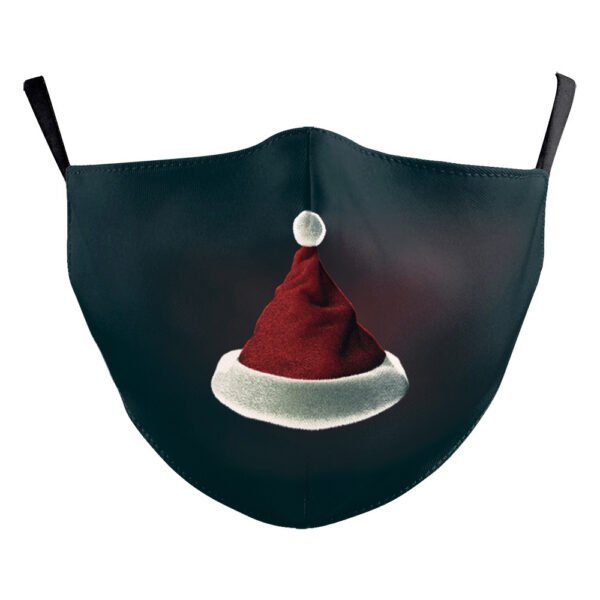 Christmas Red Digital Printing Double-layer Dust Mask - Image 4