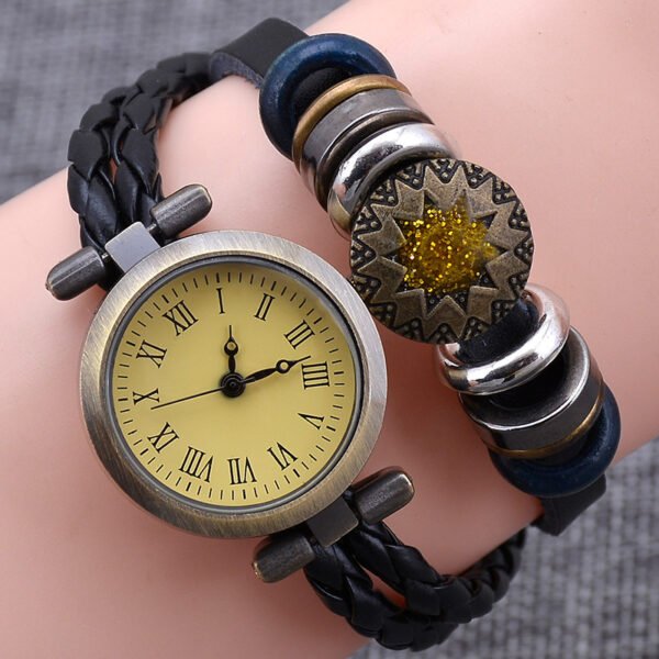 Vintage Craft Bracelet Watch Women's Fashion Twist - Image 4