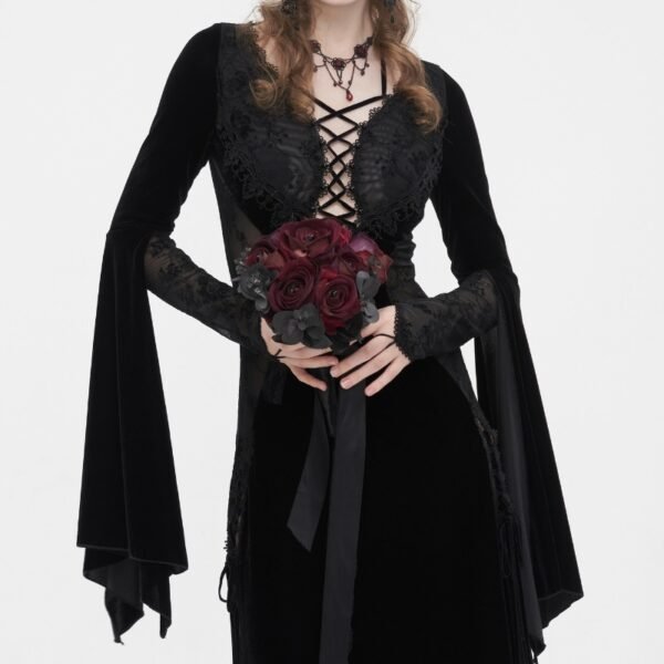 Halloween Women's Halter Strap Split Dress - Image 2