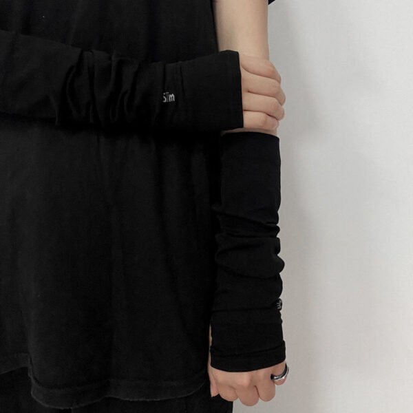Women's Half Finger Punk Ice Sleeve Sun Protection Oversleeve - Image 6