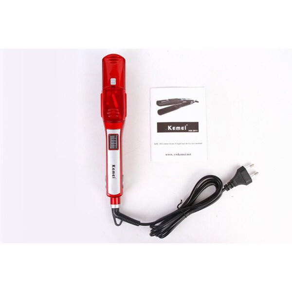 Ceramic Panel Hair Straightener Temperature Regulating Electric Splint - Image 2