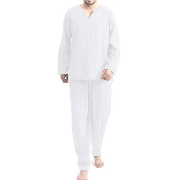 Casual Pajamas Two-piece Thin Breathable And Loose - Image 2