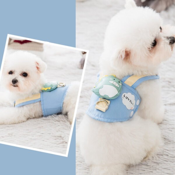 Cute Pet Dog Harness Leash Set - Image 2