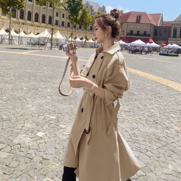 Classic British Trench Coat - Image 6