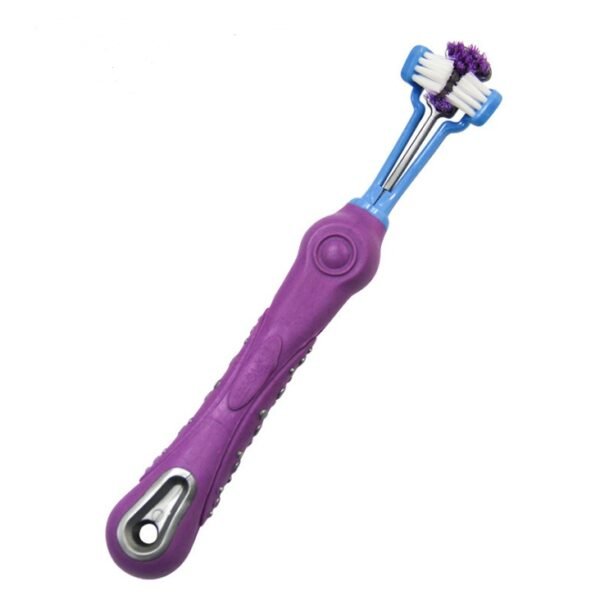 Three-Sided Pet Toothbrush for Dogs & Teeth Care - Image 8