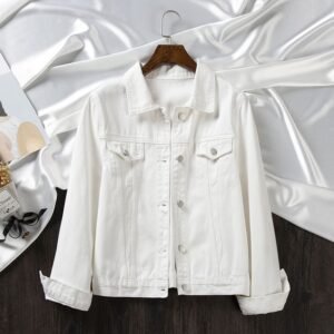 Short Spring  Loose Versatile Casual Jacket Petite Top