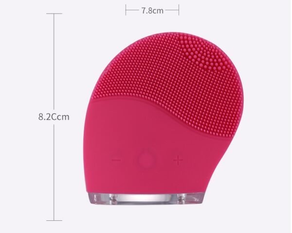 Silica Gel Cleaner Electric Face Washing Pore Cleaner Waterproof Charging - Image 5