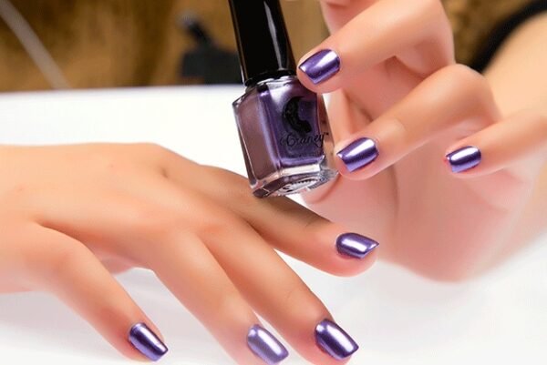 Stainless Steel Color Mirror Silver Nail Polish - Image 4