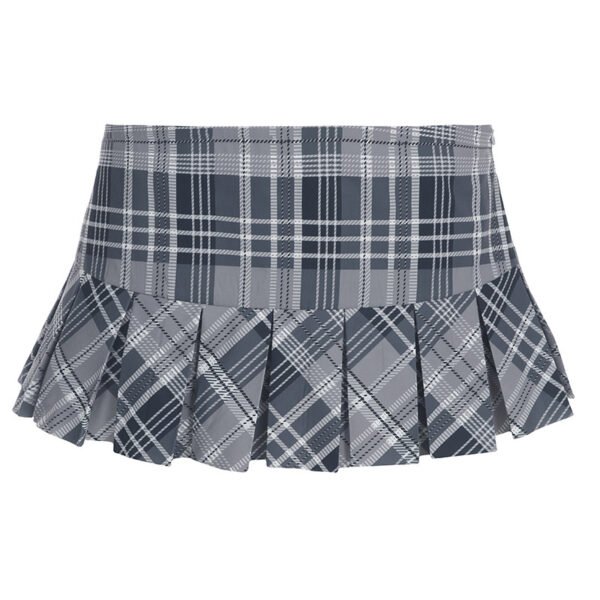 Slimming Contrast Color Versatile Short Skirt Sweet And Spicy Girl Skirt - Image 5