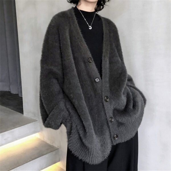 Artificial Mink Fur Sweater - Image 6