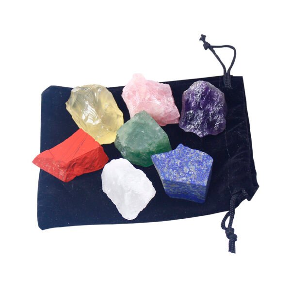 Large Unpolished Ore Samples Of Natural Seven Color Crystal - Image 6