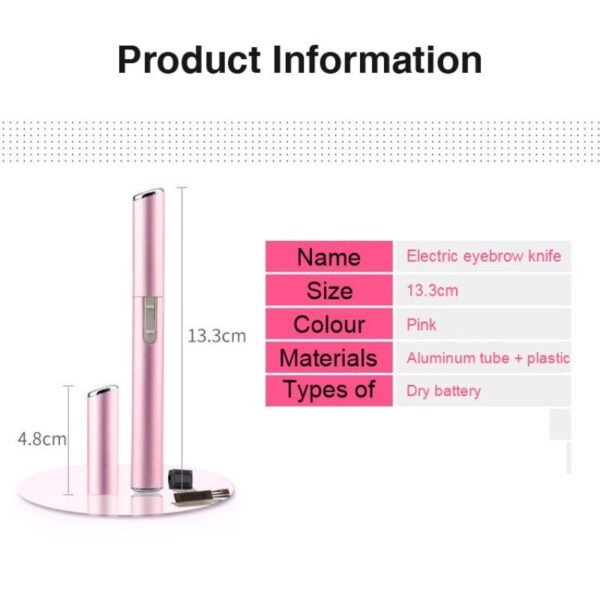 Electric eyebrow shaping tool Lady's eyebrow shaving machine - Image 5