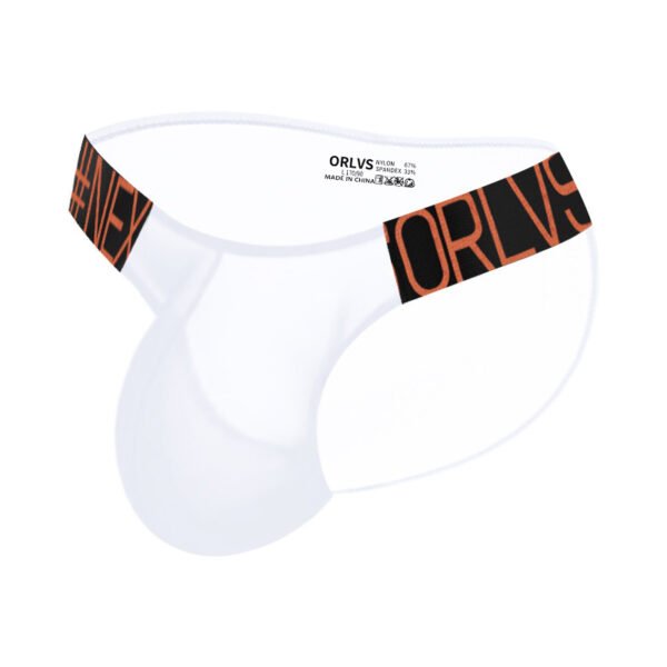 Transparent High Fork Men's Briefs Sports Low Waist Panties - Image 8