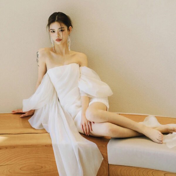 Small Light Wedding Dress Short Super Fairy - Image 3
