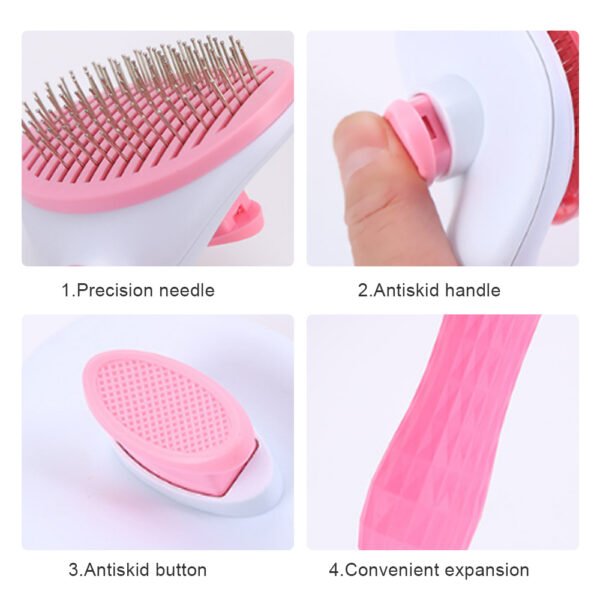 Pet grooming clean comb - Image 3