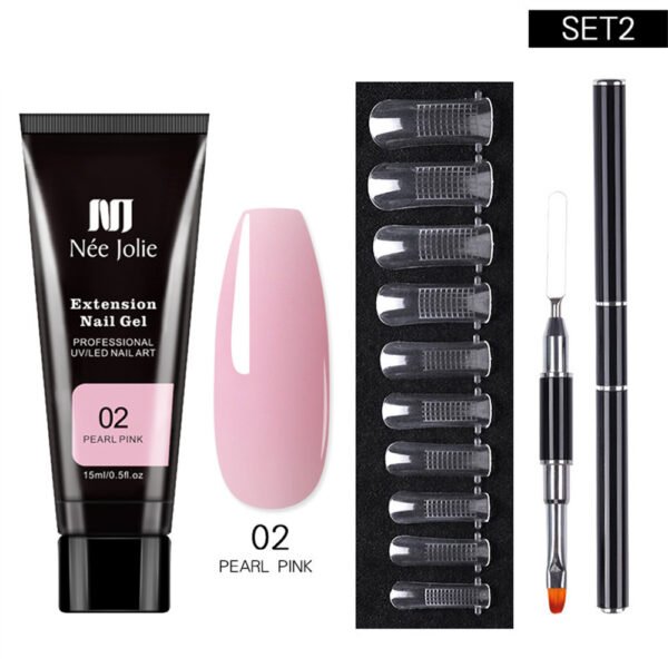 Nail Solid Extension Glue Nail Lamp Baking Set - Image 4