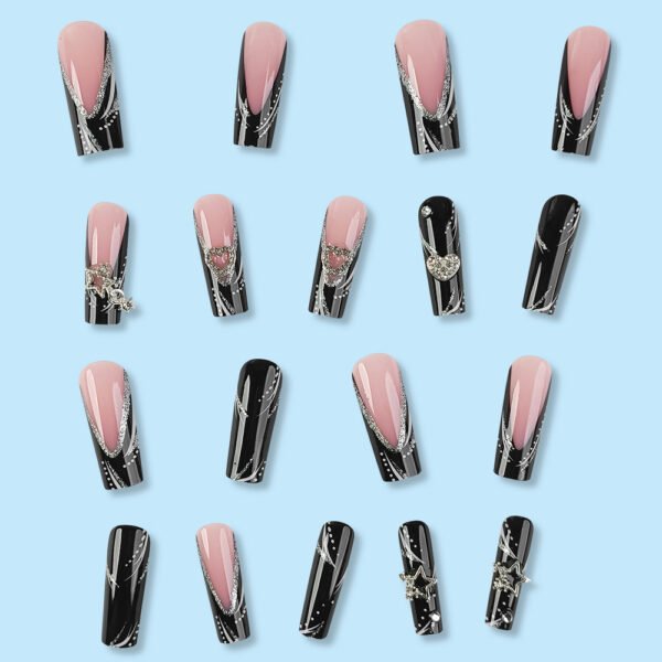 French Fake Nail Tip Finished Product - Image 3
