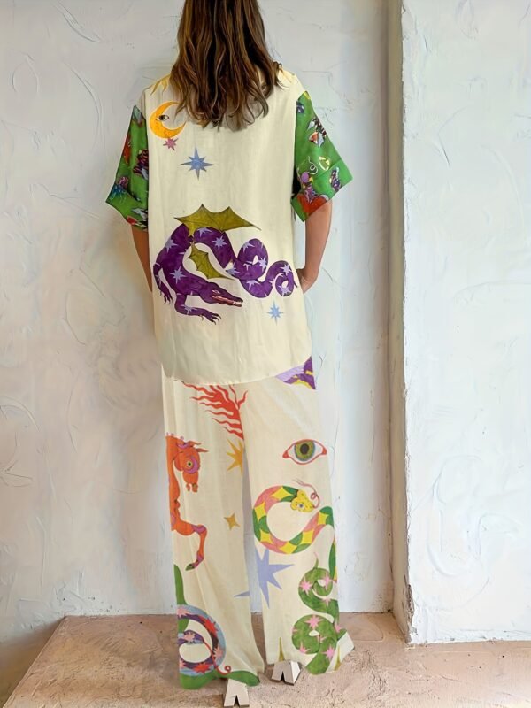 European And American Women's Clothing Suit Knitted - Image 3