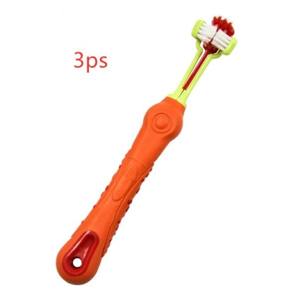 Three-Sided Pet Toothbrush for Dogs & Teeth Care - Image 7