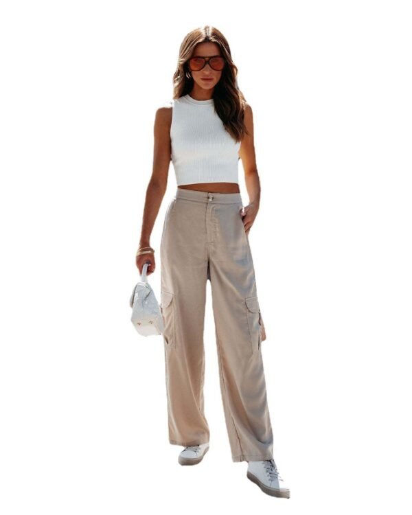 Cargo Pants Fashion Loose Female - Image 4