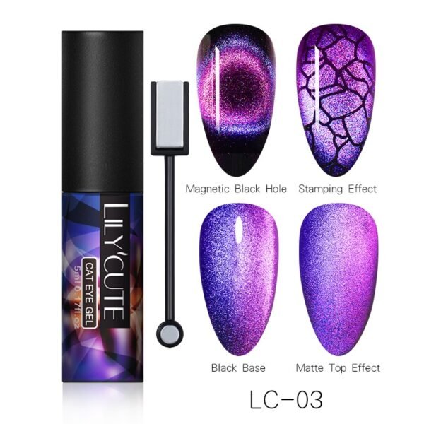 Magic Wide Cat Eye Nail Polish - Image 9