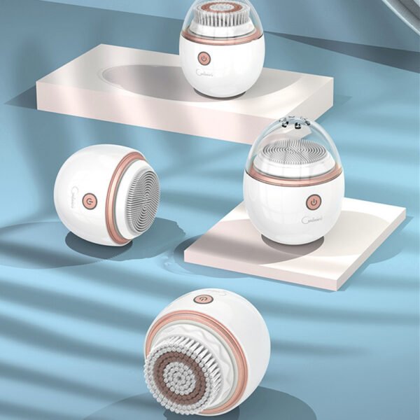 Facial Cleansing Brush Instrument Wireless Charging - Image 3
