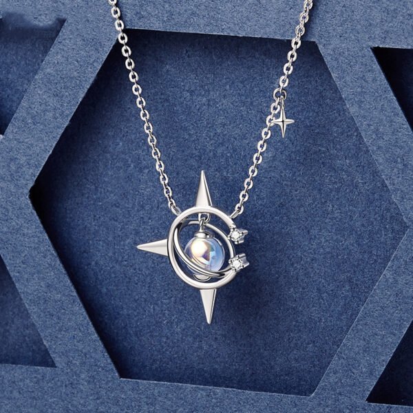 Frosty Wind Clavicle Chain Necklace Pendant - Image 4