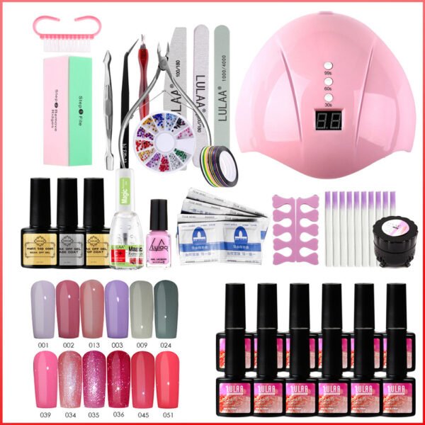 Uv Phototherapy Nail Polish Glue Nail Set - Image 4