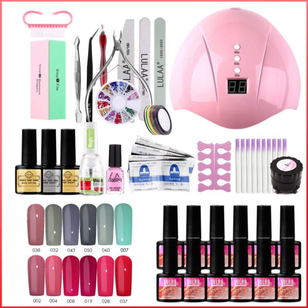 Uv Phototherapy Nail Polish Glue Nail Set - Image 5